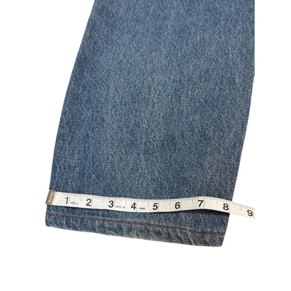 Vintage Harley-Davidson Distressed Jeans Men 33x28 Straight Leg Y2K Biker Grunge